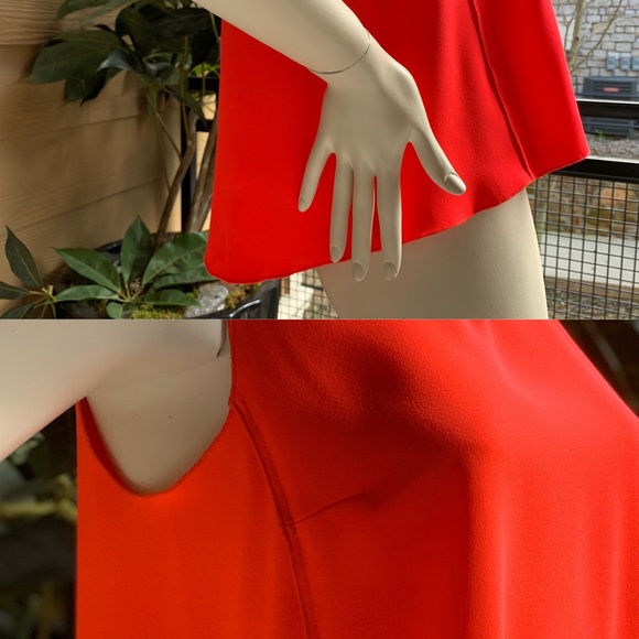 Trina Turk neon pink Trapeze Top - Picture 2 of 7